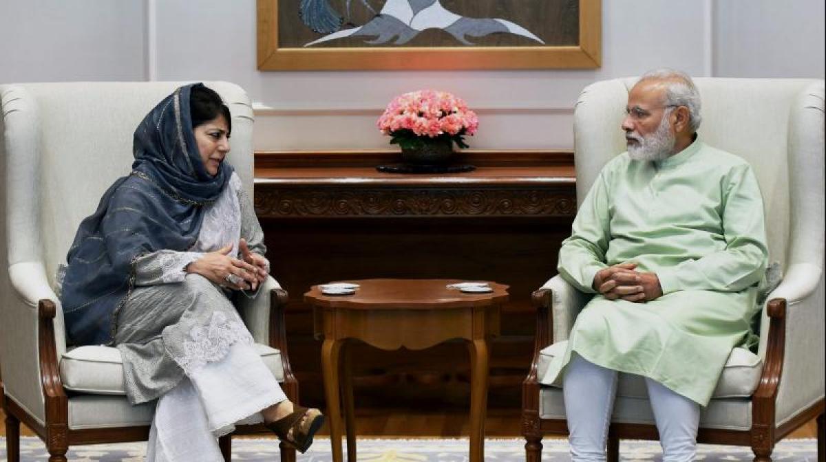 Modi only hope for resolving Kashmir dispute: Mehbooba Mufti